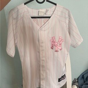 Pink Yankees Jersey